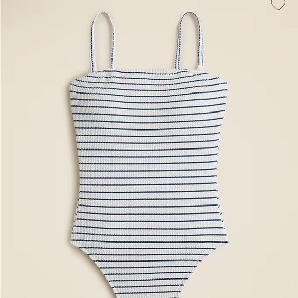 Jcrew Gemma bandeau scrunchie one-piece - Picture 5 of 9